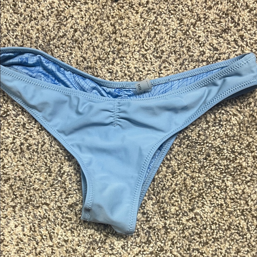 Volcom Light Blue Bikini Bottom